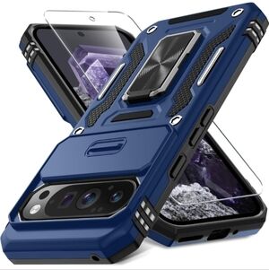 DEERLAMN Protective Cover Case for Google Pixel 9 Pro XL Navy Blue (New)